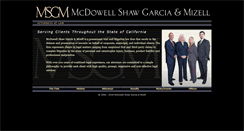 Desktop Screenshot of mcdowelllaw.com